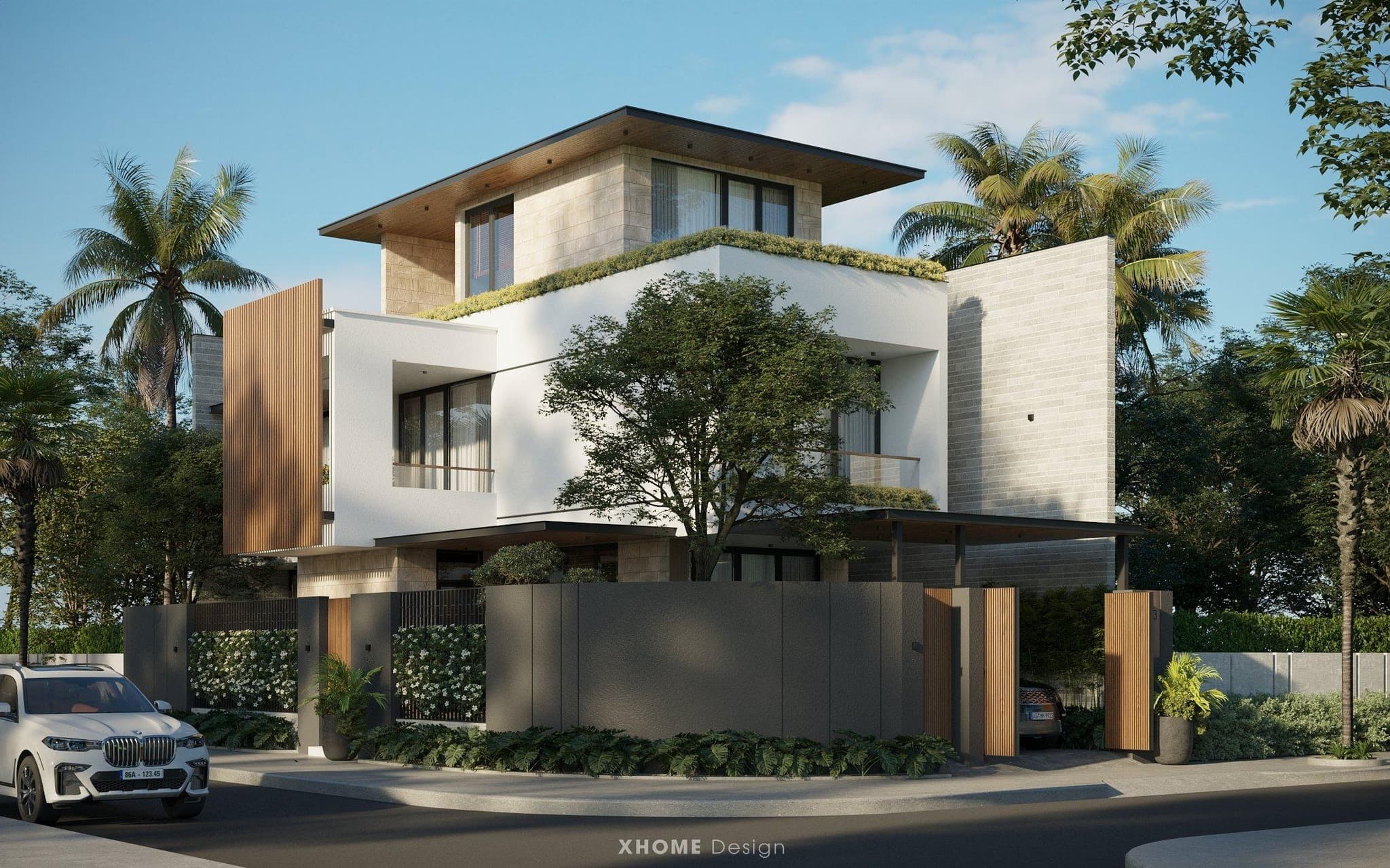 Dự án Thi công Biệt thự Hiện đại The Sapphire Villa